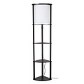 Tower vloerlamp 1xE27 zwart