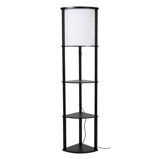Tower floor lamp 1xE27 black