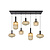 Moema hanglamp 7xE27 amber