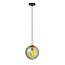 Montanez elegante lámpara colgante diámetro 25 cm 1xE27 verde