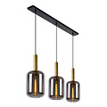 Jackie fumé hanglamp 3xE27 gerookt