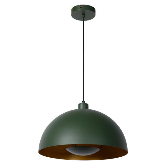 Bianco groene hanglamp diameter 40 cm 1xE27