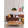 Bianco groene hanglamp diameter 40 cm 1xE27