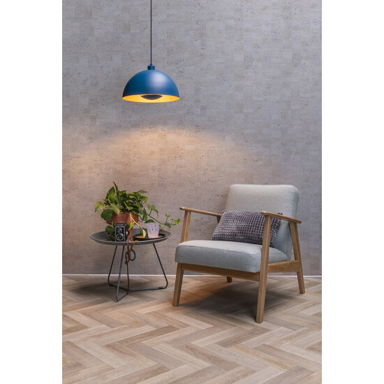 Lámpara colgante Bianco azul diámetro 40 cm 1xE27