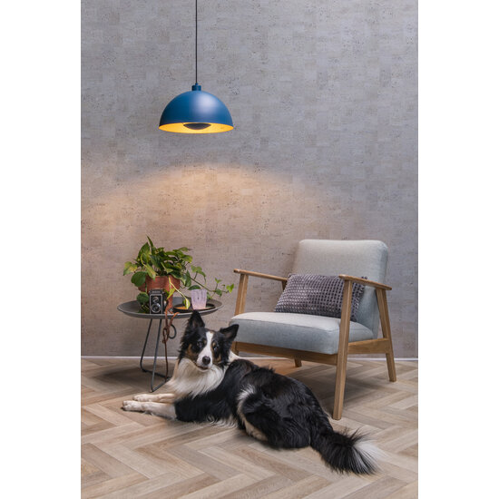 Bianco blaue Hängelampe Durchmesser 40 cm 1xE27