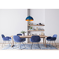 Bianco blaue Hängelampe Durchmesser 40 cm 1xE27