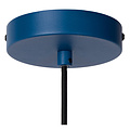 Lampe à suspension Bianco bleue diamètre 40 cm 1xE27