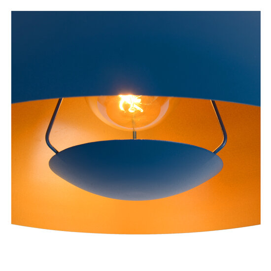 Bianco blaue Hängelampe Durchmesser 40 cm 1xE27