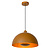 Suspension jaune ocre Bianco diamètre 40 cm 1xE27