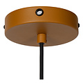 Bianco okergele hanglamp diameter 40 cm 1xE27