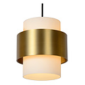 Fiero hanglamp 3xE27 mat goud messing
