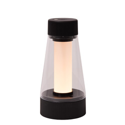 Ilvo table lamp LED dimmable IP44 black