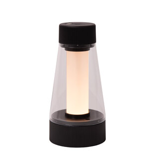 Ilvo table lamp LED dimmable IP44 black