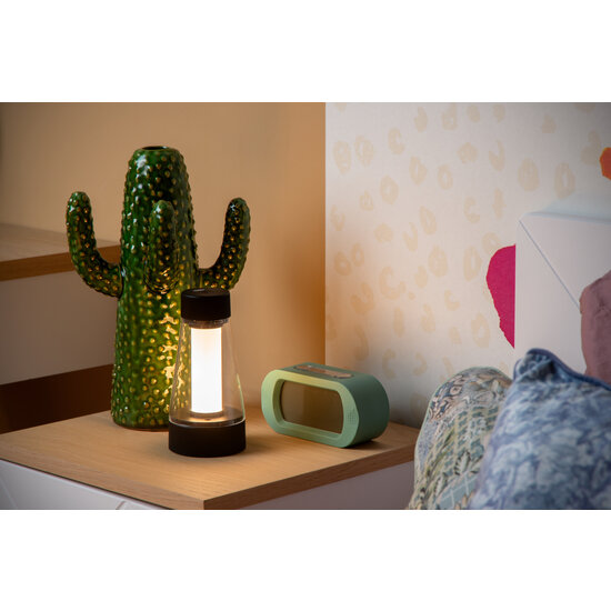 Ilvo Tischleuchte LED dimmbar IP44 schwarz