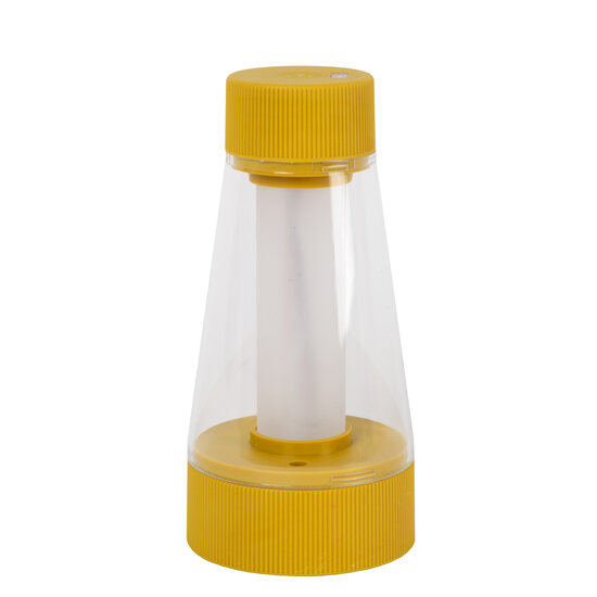 Ilvo ocher yellow table lamp LED dimmable IP44