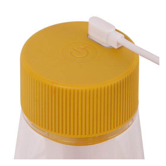 Ilvo ockergelbe Tischleuchte LED dimmbar IP44