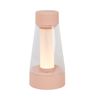 Ilvo pink table lamp LED dimmable IP44
