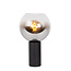 Mario tafellamp diameter 20 cm 1xE27 zwart