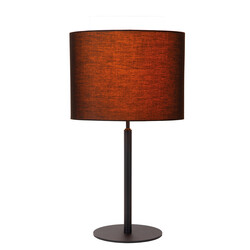 Lampe de table Montana noire diamètre 26 cm 1xE27