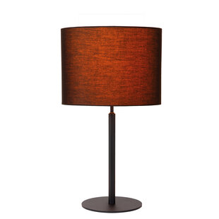 Lámpara de mesa Montana negra diámetro 26 cm 1xE27