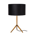 Dotan table lamp diameter 30 cm 1xE27 matt gold brass