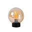Lámpara de mesa Montanez diámetro 25 cm 1xE27 ámbar