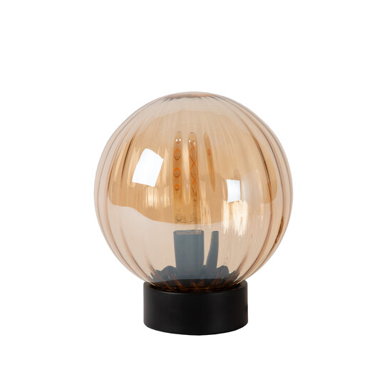 Montanez table lamp diameter 25 cm 1xE27 amber