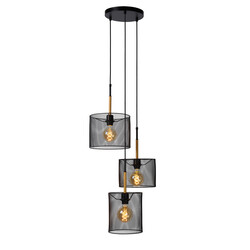 Baksy hanging lamp 3xE27 black