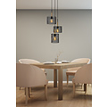Baksy hanglamp 3xE27 zwart