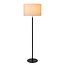 Lampadaire Montana beige diamètre 45 cm 1xE27