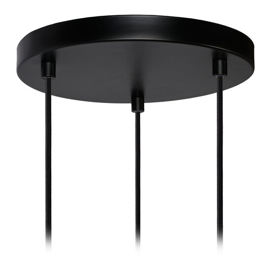 Baksy hanglamp 3xE27 zwart