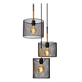 Baksy hanglamp 3xE27 zwart