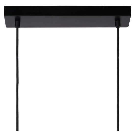 Basky black hanging lamp 4xE27
