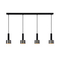 Unity hanging lamp 4xE27 black