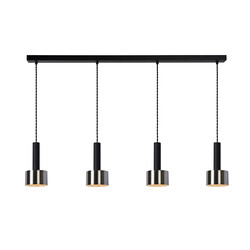 Unity hanging lamp 4xE27 black