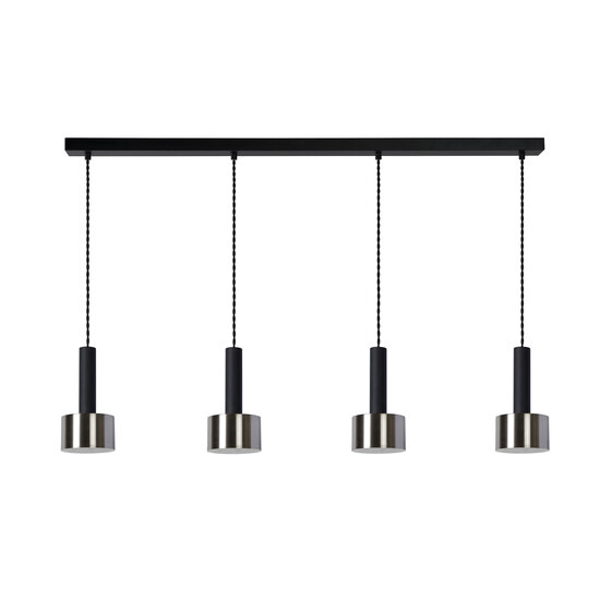 Unity hanging lamp 4xE27 black