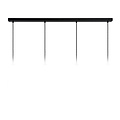 Unity hanging lamp 4xE27 black