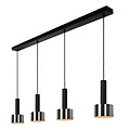 Unity hanging lamp 4xE27 black