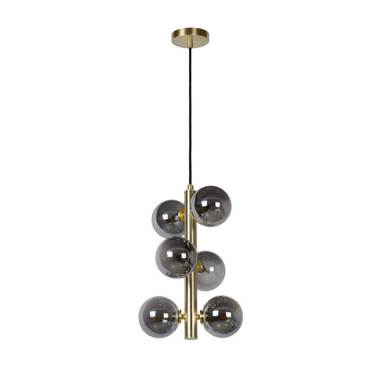 Poggio hanglamp diameter 25,5 cm 6xG9 mat goud messing