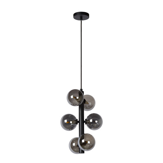 Lámpara colgante Poggio negra diámetro 25,5 cm 6xG9