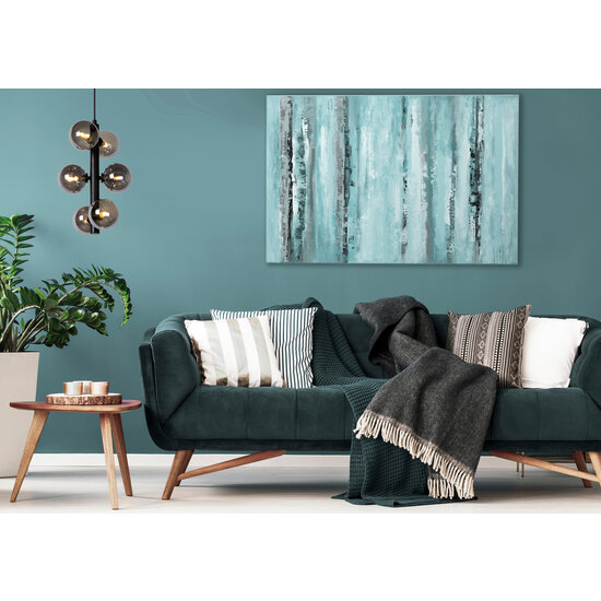 Lampe à suspension Poggio noire diamètre 25,5 cm 6xG9