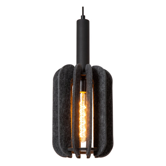 Raphael enkele hanglamp diameter 20 cm 1xE27 grijs