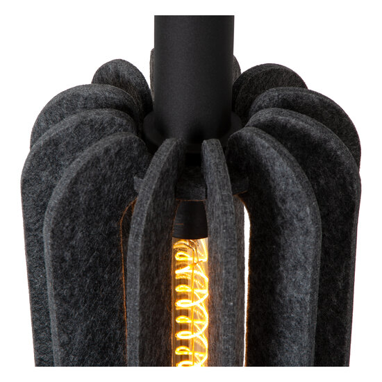 Raphael enkele hanglamp diameter 20 cm 1xE27 grijs