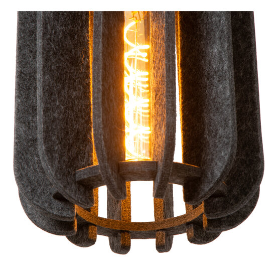 Raphael single hanging lamp diameter 20 cm 1xE27 gray