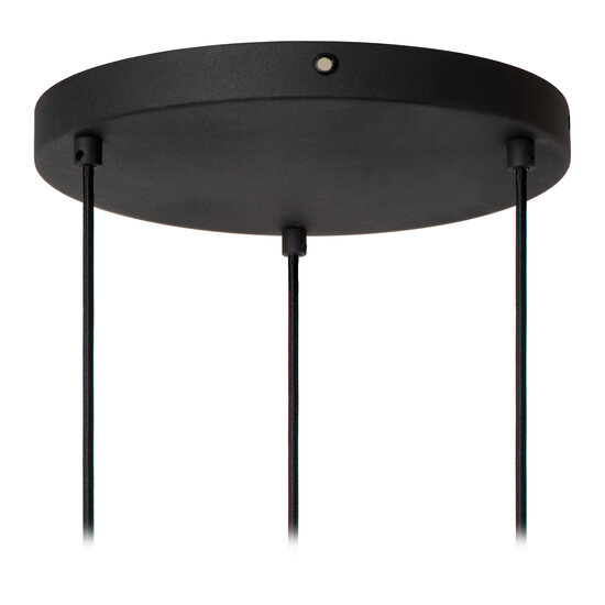 Raphael grote hanglamp diameter 50 cm 3xE27 grijs
