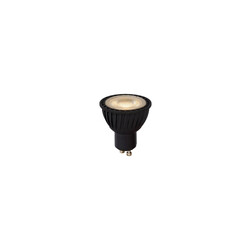 MR16 Led lamp diameter 5 cm LED dimbaar GU10 1x5W 3000K zwart