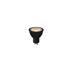 MR16 LED-Lampe Durchmesser 5 cm LED dimmbar GU10 1x5W 3000K schwarz