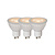 MR16 LED Lampe Durchmesser 5 cm LED dimmbar GU10 3x5W 3000K weiß 3er Set