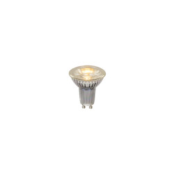 Lampe LED MR16 diamètre 5 cm LED dimmable GU10 1x5W 2700K transparente