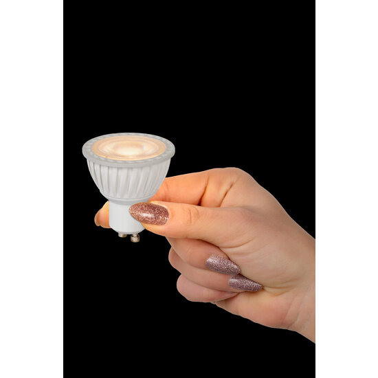 MR16 Led lamp diameter 5 cm LED Dim to warm GU10 1x5W 2200K/3000K wit